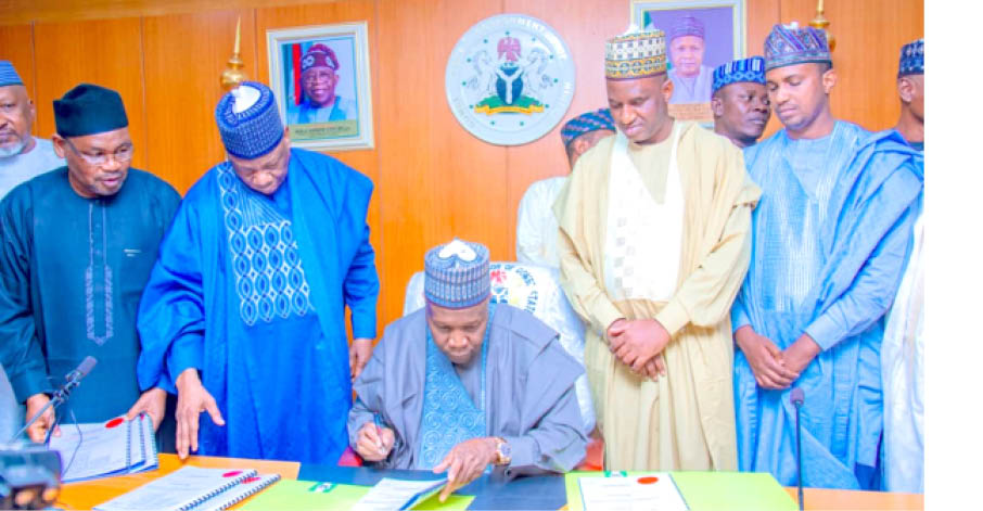 Yobe, Gombe, Bayelsa govs sign 2025 budget