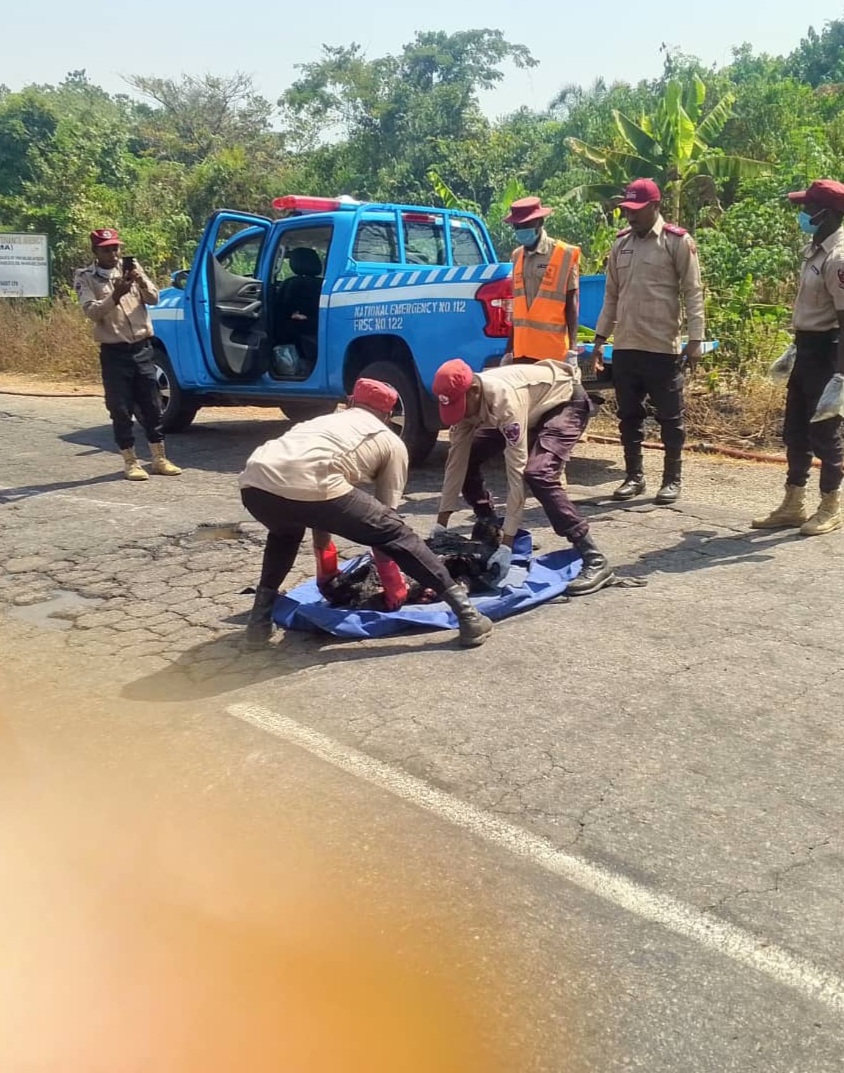 13 passengers burnt to death in Ondo auto crash 