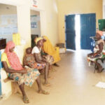 patients waiting to be attended to at the health centre