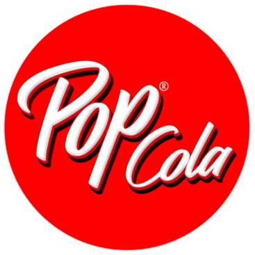 pop cola logo circle b