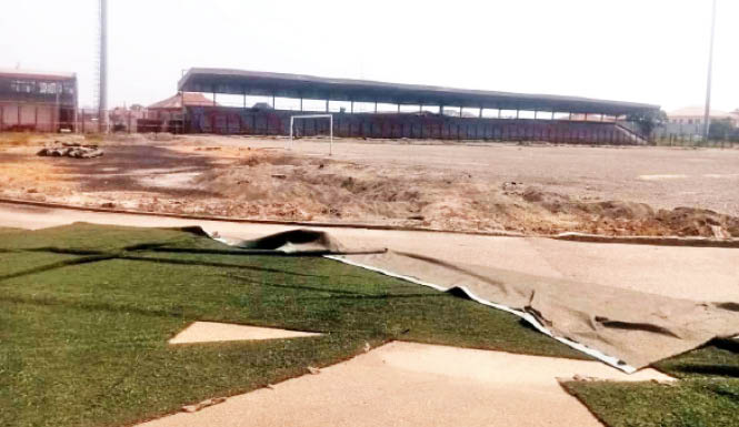 the abandoned akure township stadium