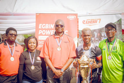 Winners emerge at 3rd Egbin power community football competition