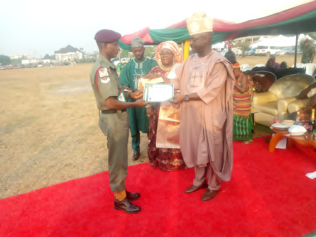 Military hospital honours outstanding staff members