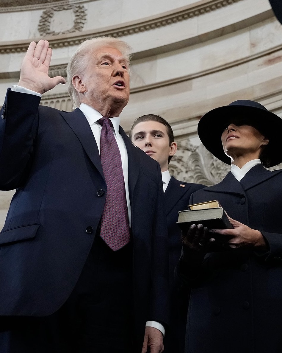 Trump sworn in as 47th president of US