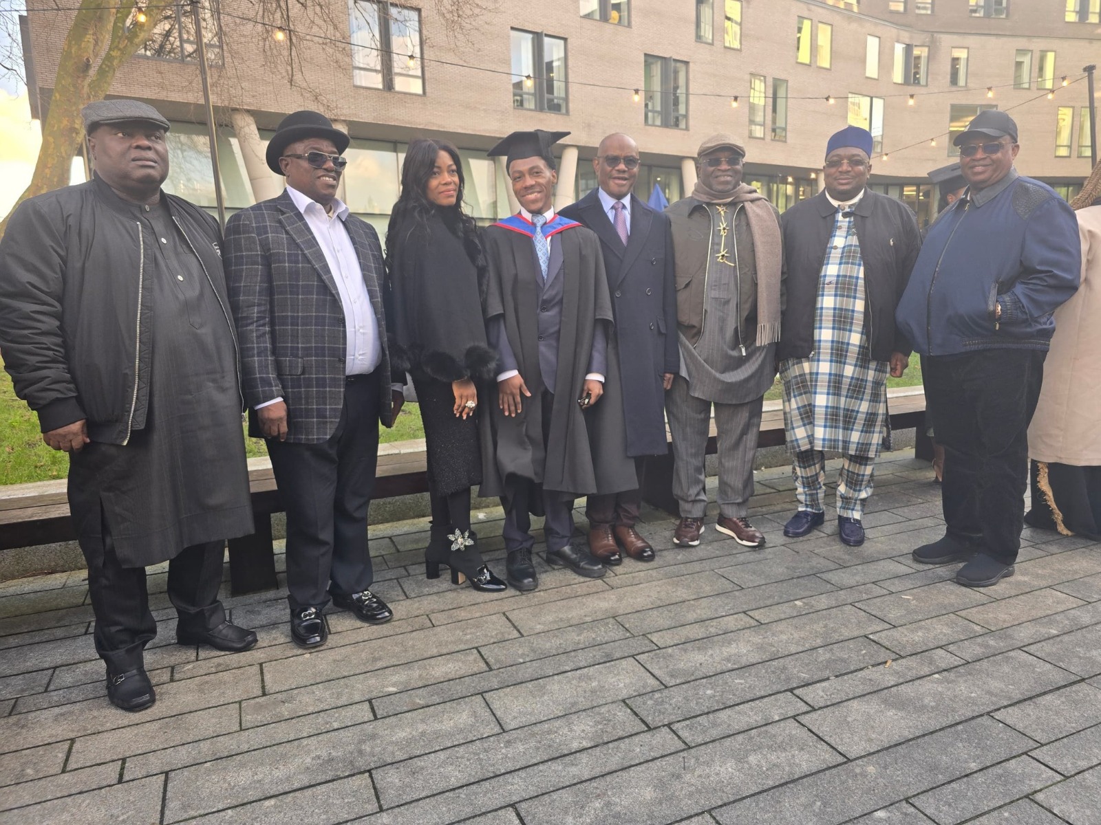 PHOTOS: Top Nigerian politicians attend Wike’s son graduation in UK