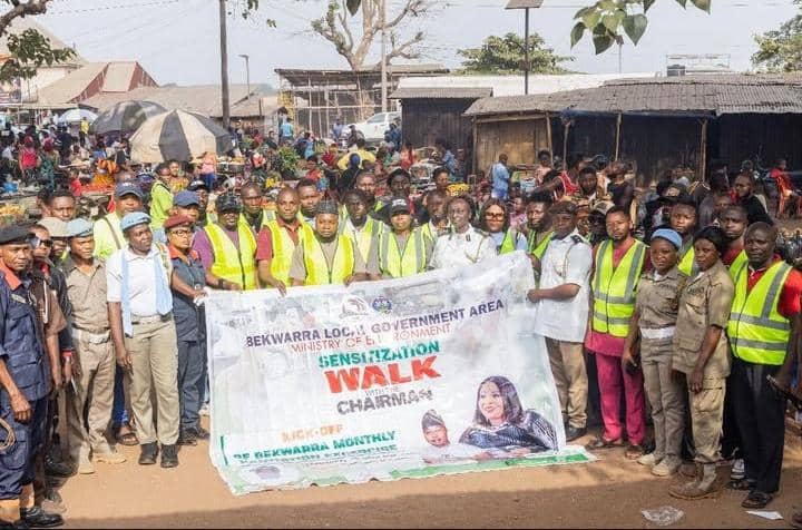 Cross River: Ushie Spearheads Monthly Sanitation Campaign In Bekwarra LGA