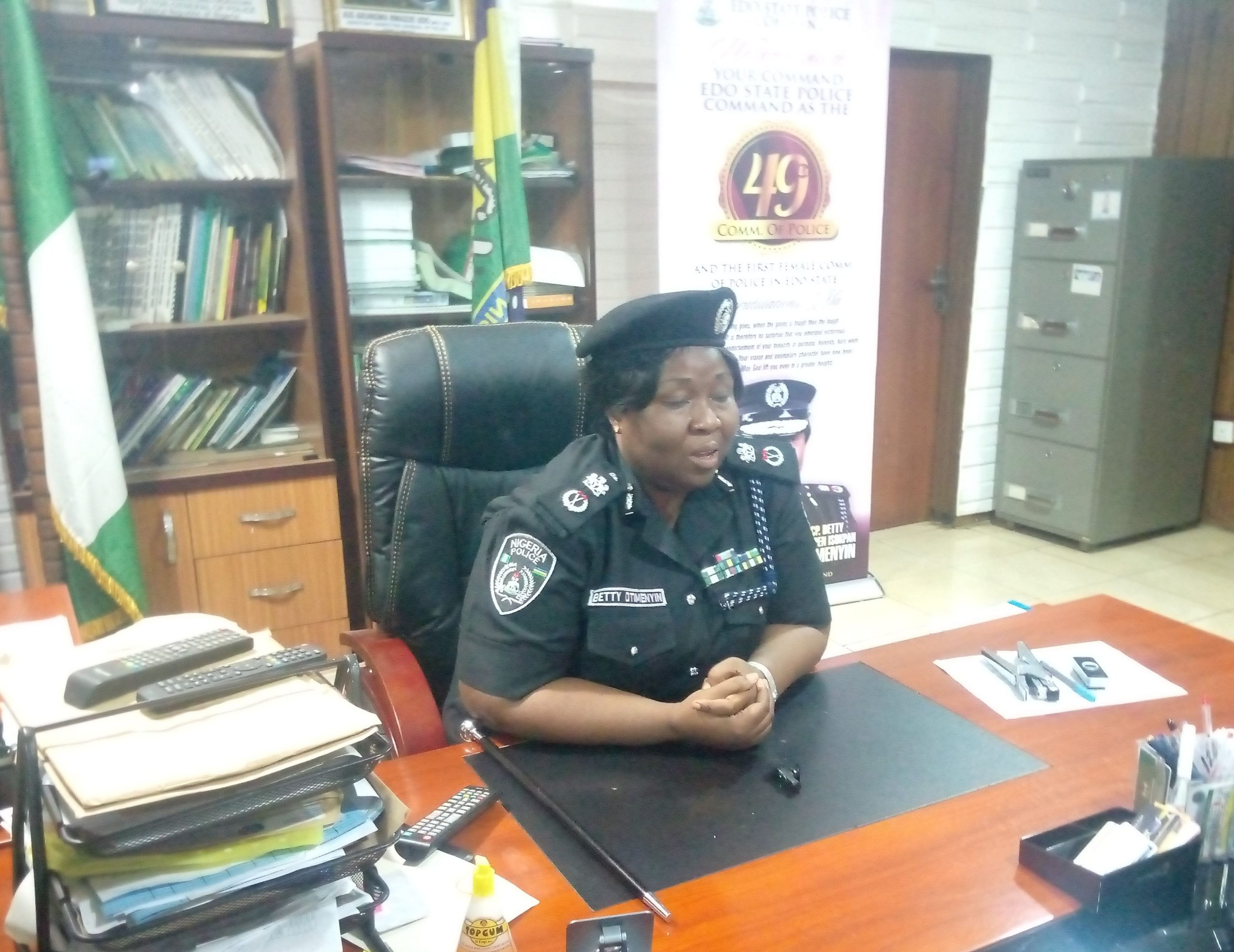 Edo first female Police Commissioner Assumes Duty 