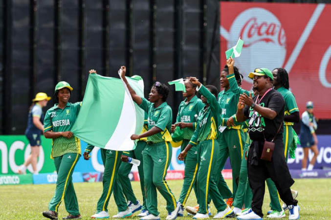 Nigeria U19 cricket girls’ ends World Cup debut with victory over Ireland