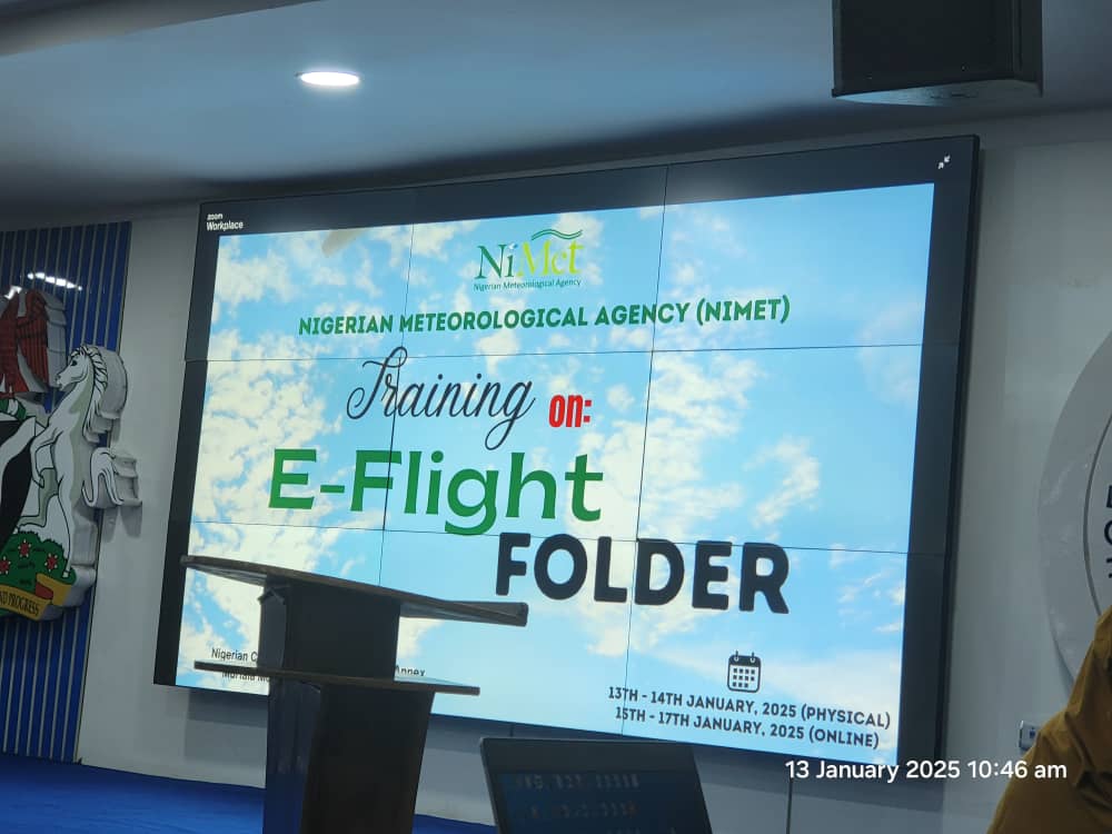 NiMet Holds E-Flight Folder Training For Airlines