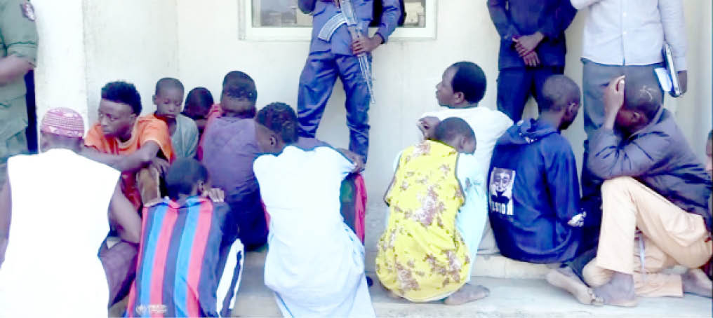 NSCDC parades 10 suspects over vandalism, theft, sodomy