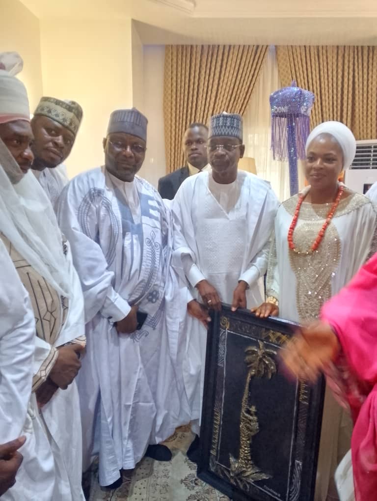 Ooni’s wife, Ganduje in Borno for Dalori’s daughters wedding