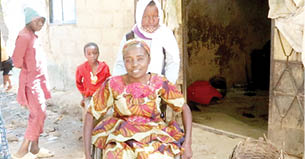 Physically challenged man with 4 wives who chose not to beg