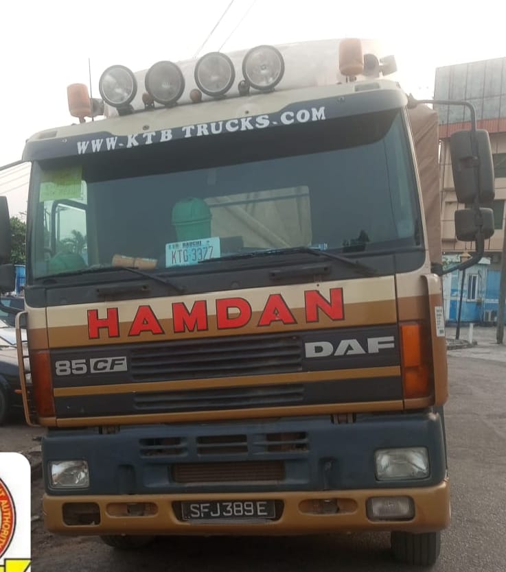 Drunk truck driver crushes LASTMA official’s leg