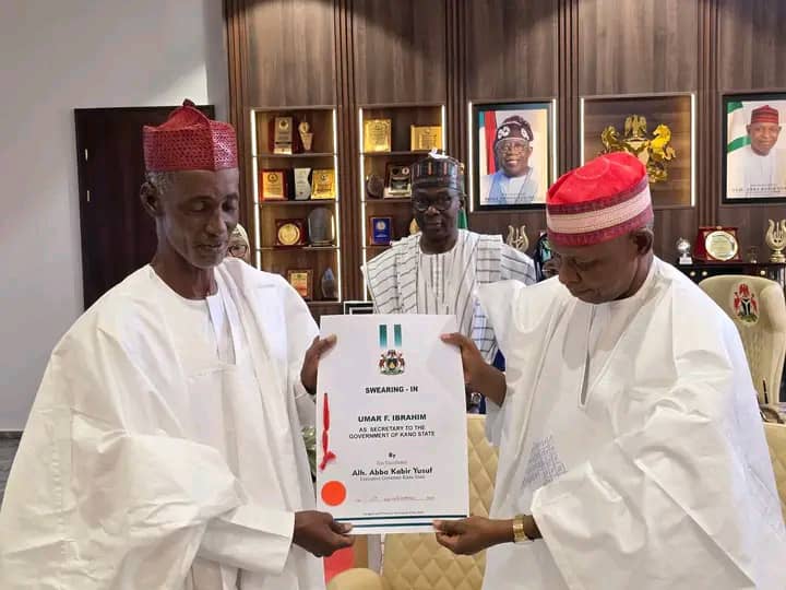 Gov Yusuf swears in new SSG