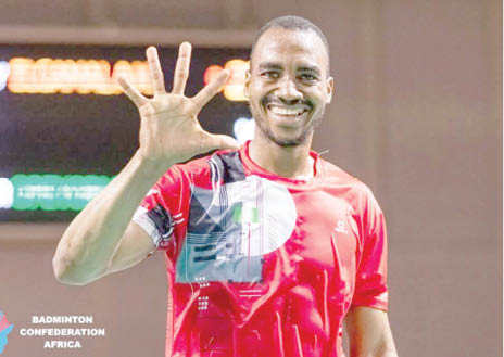 Nigeria’s Opeyori maintains invincibility in African badminton