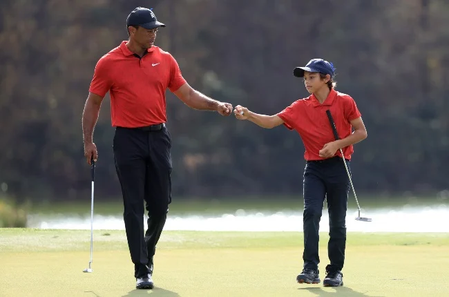 Tiger Woods admits being envious of 11-year-old son, Charlie’s skills