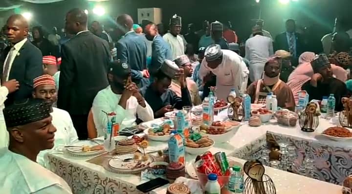 PHOTOS: Seyi Tinubu breaks fast with APC, NNPP members in Kano