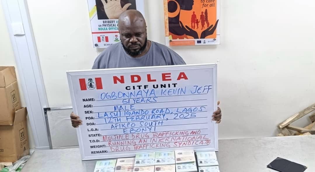 Drug baron arrested in Lagos 17 years after declared wanted 