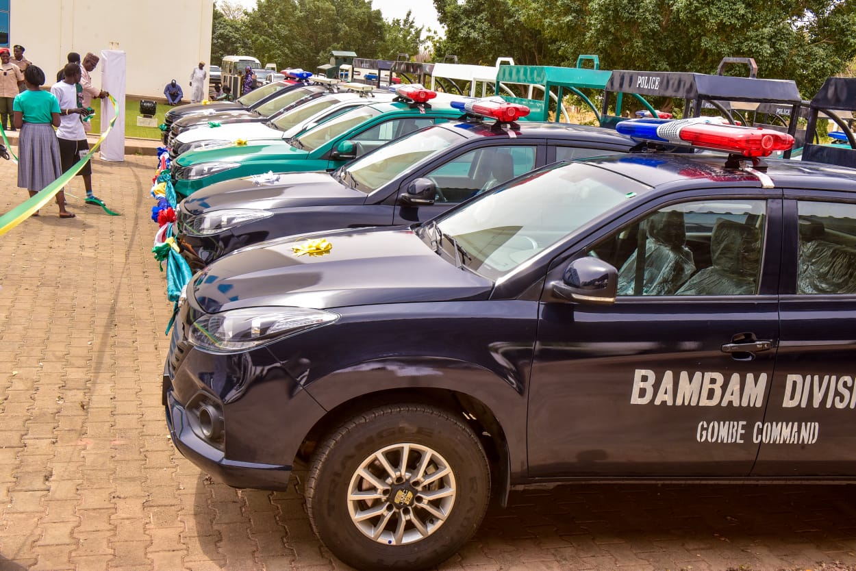 Insecurity: Gombe gov hands over 50 vehicles to security agencies